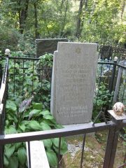 Сейфер Исаак Яковлевич, Москва, Востряковское кладбище