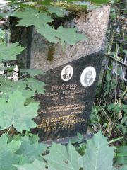 Розенгурт Шейндля Шлемовна, Москва, Востряковское кладбище