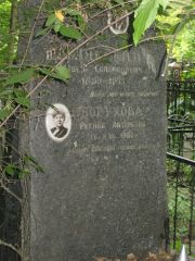 Борухова Регина Лазаревна, Москва, Востряковское кладбище