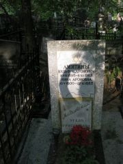 Амитина Анна Ароновна, Москва, Востряковское кладбище