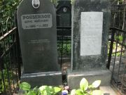 Ройзензон Борис Моисеевич, Москва, Востряковское кладбище