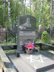 Каплан Аркадий Владимирович, Москва, Востряковское кладбище