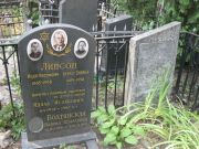 Липсон Ицко Иосифович, Москва, Востряковское кладбище