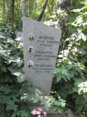 Шайкин Исаак Маркович, Москва, Востряковское кладбище