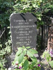 Гершман М. Г., Москва, Востряковское кладбище