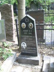 Левин Б. З., Москва, Востряковское кладбище