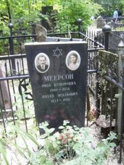 Меерсон Роза Вульфовна, Москва, Востряковское кладбище