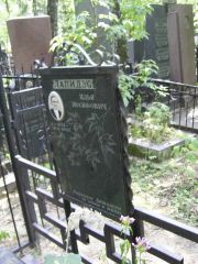 Лапидус Илья Иосифовна, Москва, Востряковское кладбище