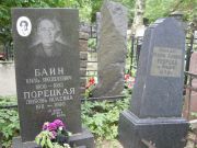 Порецкая Любовь Исаевна, Москва, Востряковское кладбище