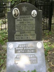 Шарлат Хана Мовшевна, Москва, Востряковское кладбище