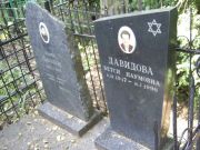 Давидова Бетси Наумовна, Москва, Востряковское кладбище