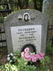 Якубович Генах Израилевич, Москва, Востряковское кладбище