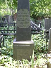 Меерсон Муся Самуилович, Москва, Востряковское кладбище