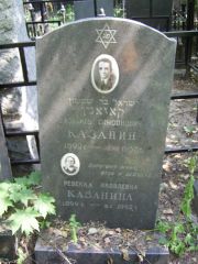 Казанина Ревекка Яковлевна, Москва, Востряковское кладбище
