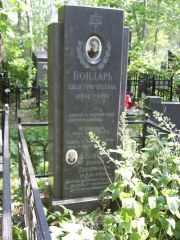 Бондарь Циля Григорьевна, Москва, Востряковское кладбище