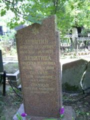 Левитин Моисей Лазаревич, Москва, Востряковское кладбище