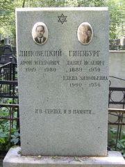 Липовецкий Арон Меерович, Москва, Востряковское кладбище
