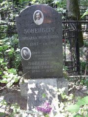 Зоненберг Зинаида Моисеевна, Москва, Востряковское кладбище