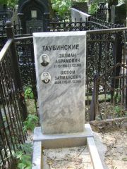 Таубинский Залман Абармович, Москва, Востряковское кладбище