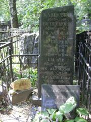Брагинская Мария Исааковна, Москва, Востряковское кладбище