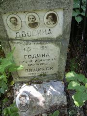 Година Груня Исаковна, Москва, Востряковское кладбище