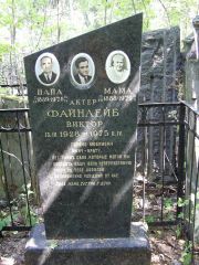 Файнлейб Виктор , Москва, Востряковское кладбище