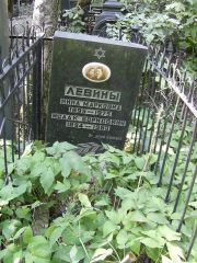 Левина Нина Марковна, Москва, Востряковское кладбище