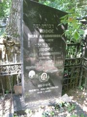 Иоффе Анна Соломоновна, Москва, Востряковское кладбище