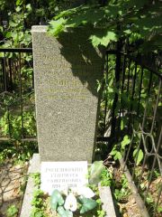 Розенкранц Самуил Соломонович, Москва, Востряковское кладбище