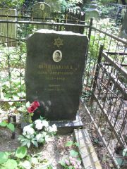 Шлепакова Соня Пинхусовна, Москва, Востряковское кладбище