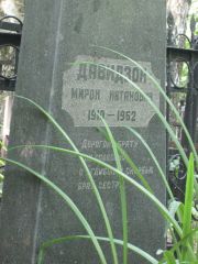 Давидзон Мирон Натанович, Москва, Востряковское кладбище