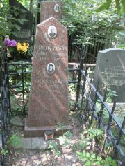 Шуклапер Галя-Рохел , Москва, Востряковское кладбище