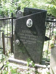 Хейсон Илья Лейбовна, Москва, Востряковское кладбище