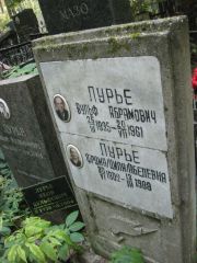 Лурье Вульф Абрамович, Москва, Востряковское кладбище