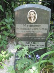 Иоффе Александр Самойлович, Москва, Востряковское кладбище