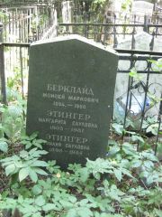 Этингер Маргарита Сауловна, Москва, Востряковское кладбище