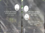 Медведева Мера Давидовна, Москва, Востряковское кладбище