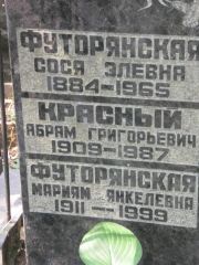 Футорянская Сося Элевна, Москва, Востряковское кладбище