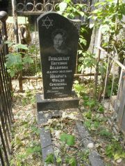 Гольдблат Евгения Исаковна, Москва, Востряковское кладбище
