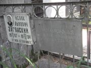 Загянский Исаак Львович, Москва, Востряковское кладбище