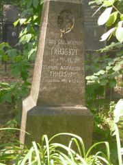 Гинзбург Яков Соломонович, Москва, Востряковское кладбище