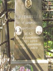 Буренштейн Бетти Соломоновна, Москва, Востряковское кладбище