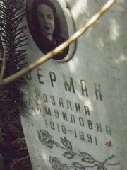 Берман Розалия Самуиловна, Москва, Востряковское кладбище