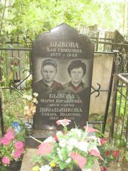 Быкова Хая Симховна, Москва, Востряковское кладбище