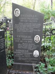 Рачицкий Григорий Соломонович, Москва, Востряковское кладбище