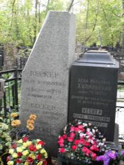 Вескер Мери Израилевна, Москва, Востряковское кладбище
