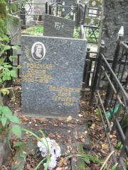 Гройсман Софья Харитоновна, Москва, Востряковское кладбище