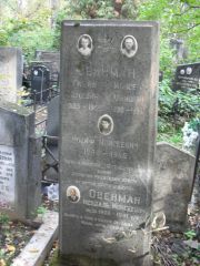 Овинман Гитля Зусьевна, Москва, Востряковское кладбище
