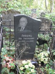Лившиц Лев Григорьевич, Москва, Востряковское кладбище