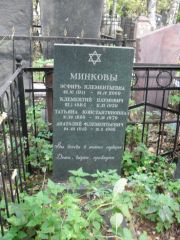 Минкова Эсфирь Клементьевна, Москва, Востряковское кладбище